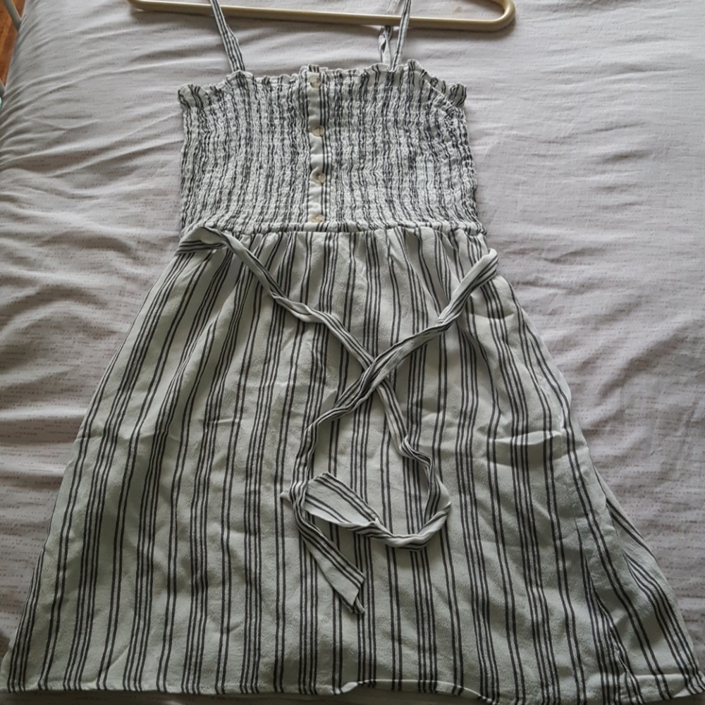 NWOT Hollister striped A-line dress